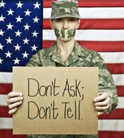 Don't Ask, Don't Tell Policy