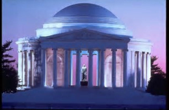 Thomas Jefferson Memorial is complete
