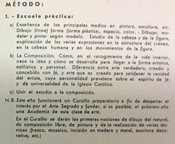 Cursillo Academia de Arte Católico