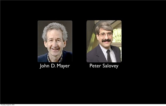 1990 Peter Salovey y Jack Mayer