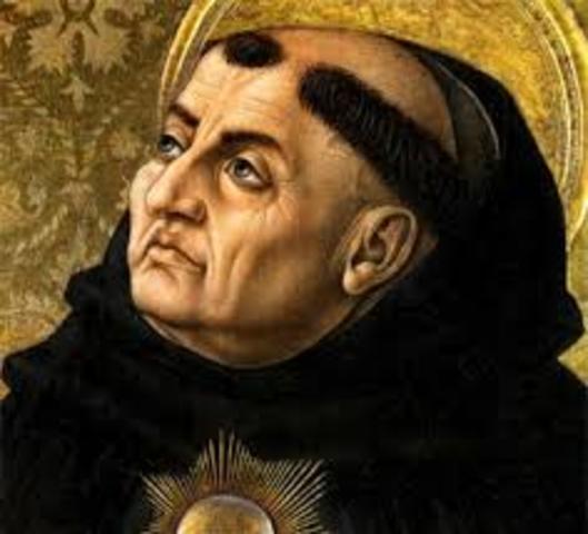 Santo Tomas de Aquino (1225-1274) La posición tomista, apunta a lo universal y el proceso de pensamiento que genera el conocimiento