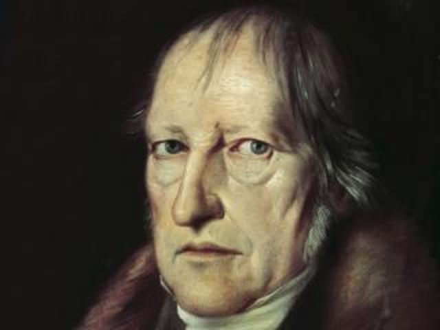 G.F.W. HEGEL (1770-1831)