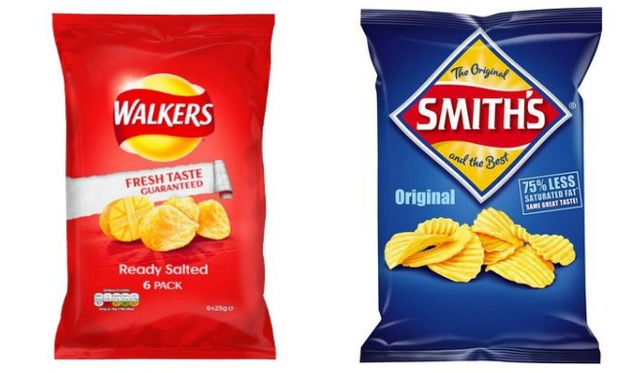 Walkers Crisps and Smith Crisps