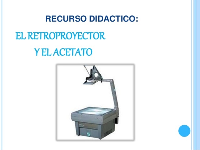 Proyector de acetatos