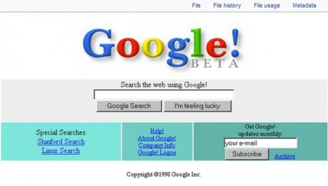 Los orígenes de Google