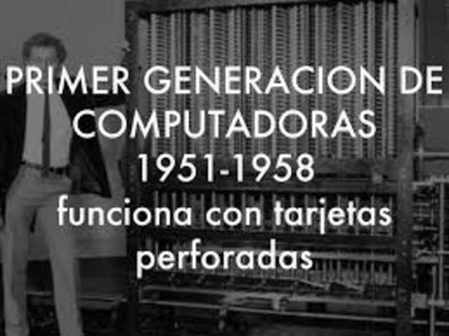 FIN DE LA PRIMERA GENERACIÒN