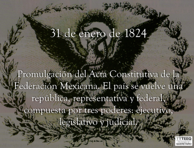 Acta Constitutiva de la Federación (enero 31, 1824).