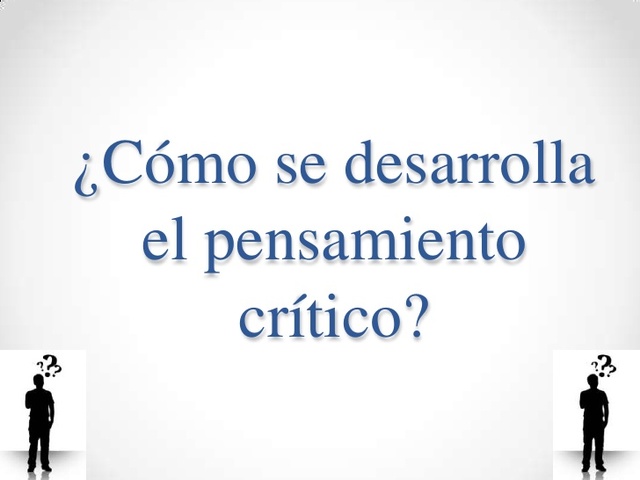 Definicion Pensamiento Critico