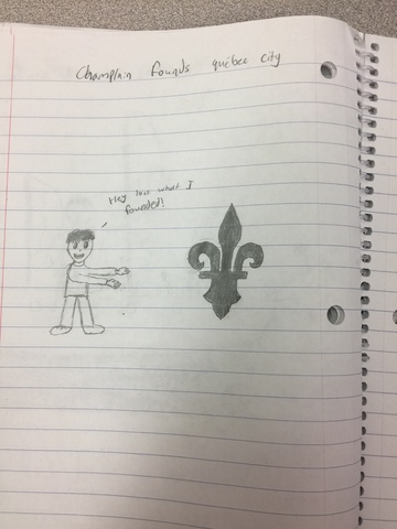 Champlain founds Quebec City