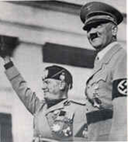 Italy making alliance with Germany