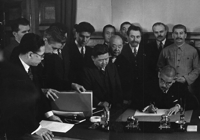 APR 13, 1941 Soviet Neutrality Pact in April 1941