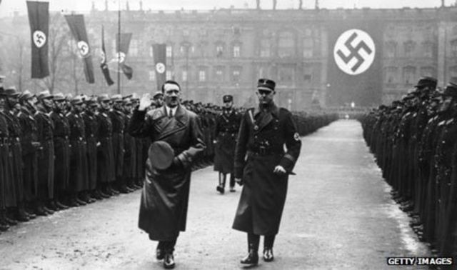 Hitler takes over as "president" of germany