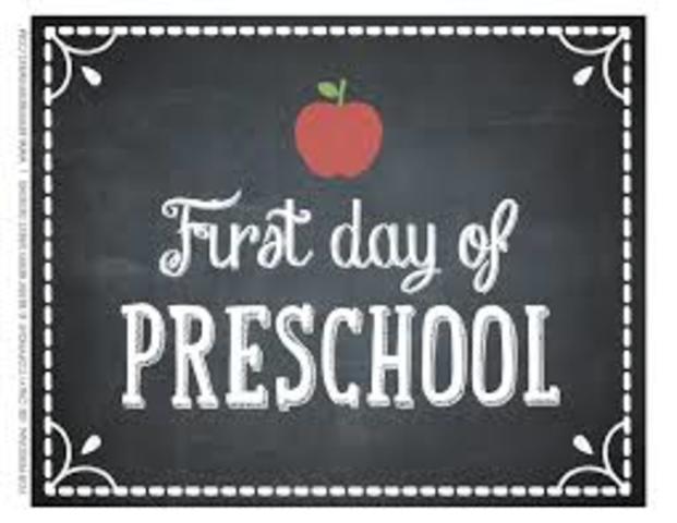 I start preschool