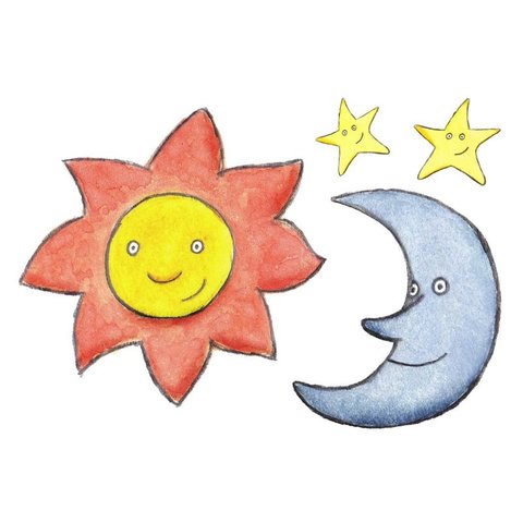 Día Cuatro — Estrellas, Sol y Luna
