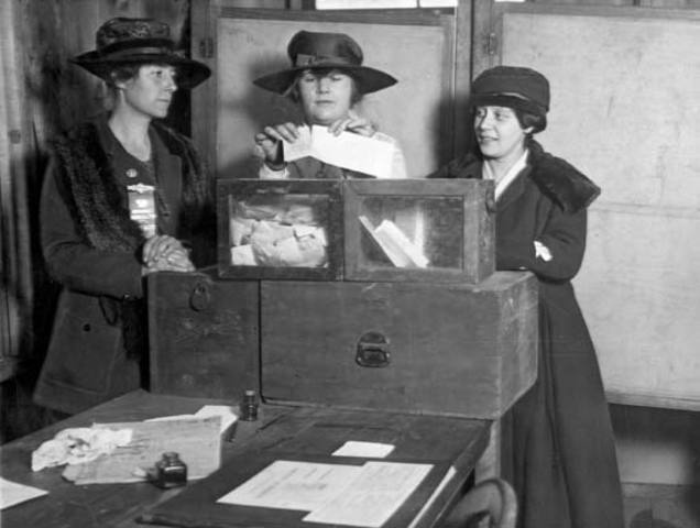 Women Gain the Right to Vote
