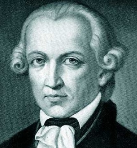Inmanuel Kant 1724 - 1804