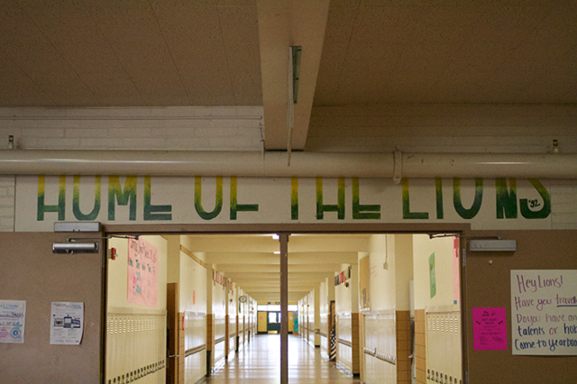 Borah's 1992 Home of the Lions Banner