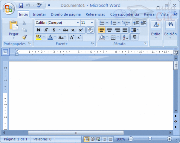 Comienzo a utilizar Microsoft office word