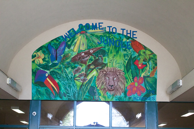 Borah's 1997 Welcome to the Jungle Mural