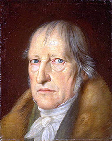 G.F.W. Hegel (1770-1831)