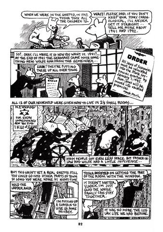 Vladek and Family Moved to Ghetto