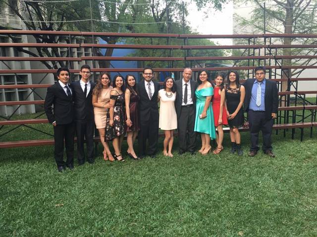 Toma de foto de la graduacion