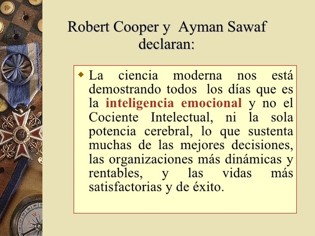 ROBERT COOPER Y AYMAN SAWAF