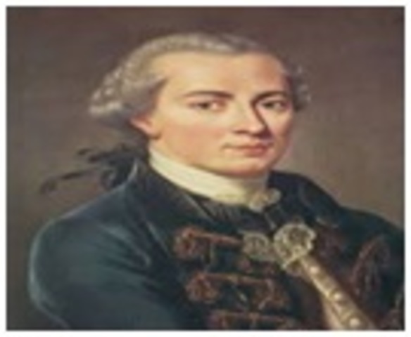 IMMAMUEL KANT 1724-1804