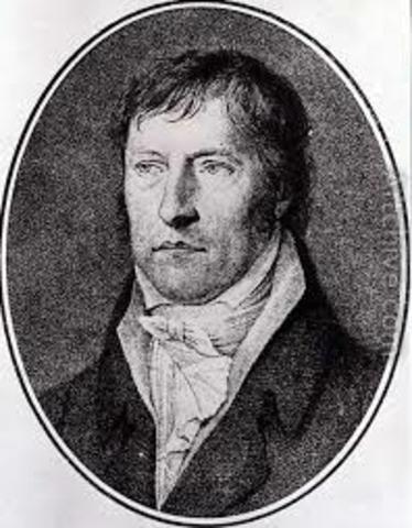 G.F.W. HEGEL (1770-1831)