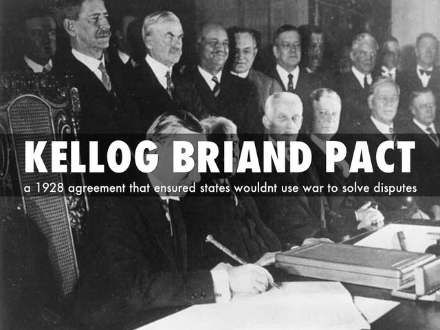 Kellogg-Briand Pact