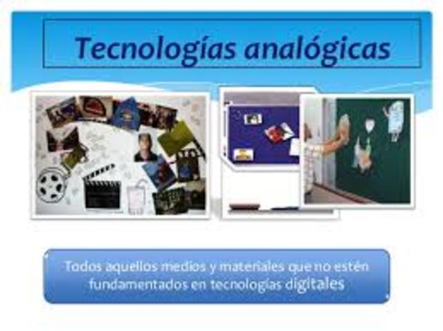 Otras Tegnologías Educativas analógicas