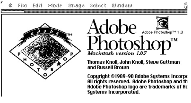 PHOTOSHOP 1.0