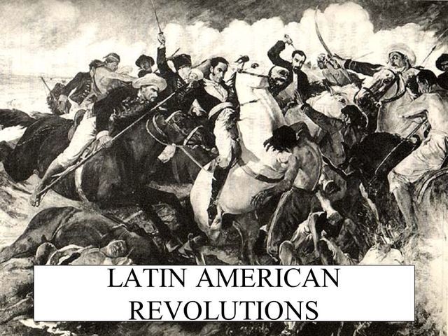Latin American Wars of Independence (North, Simon Bolivar)