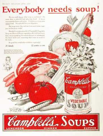 1920s - Campbell's Soup