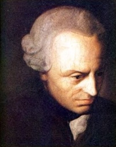 Immanuel Kant (1724 - 1804)