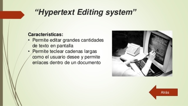 Primer Sistema de Edición de Hipertextos (HES)