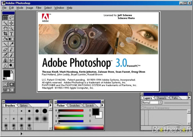 1994 -Photoshop 3.0 ✴