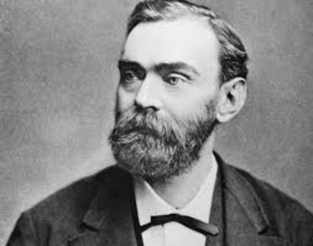 Alfred Nobel.