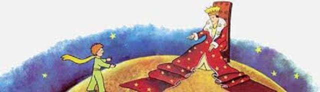 En el primer planeta el principito visita a un rey que exigía respeto a sus súbditos