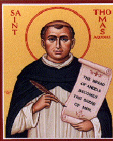 (1225 – 1274 )Santo Tomas