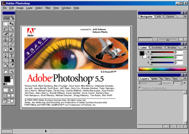 Mar 11, 1999 photoshop 5.5 ✴