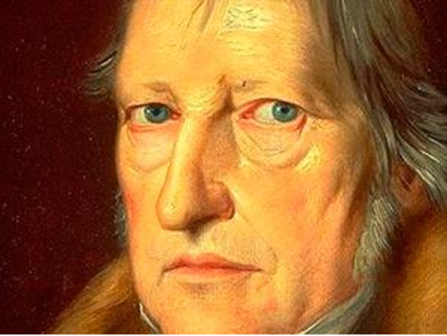 G.F.W. Hegel (1770-1831)