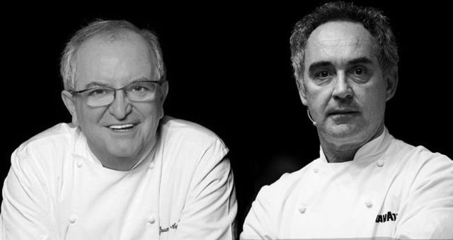 Juan Mari Arzak y Ferran Adriá