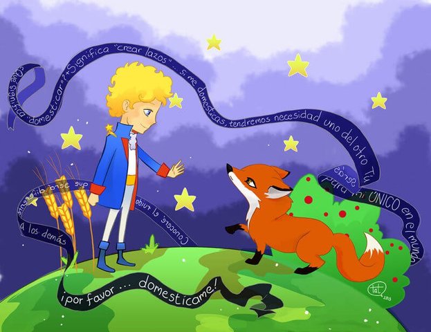 El séptimo planeta que visita es la tierra junto con el aviador