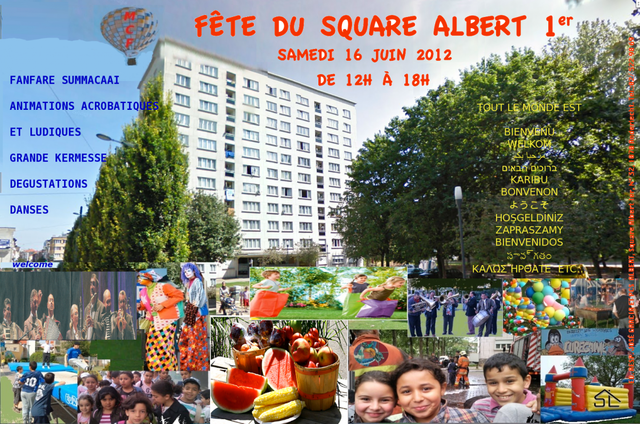 fête de quartier (square albert)
