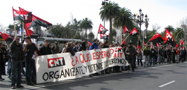 CNT - Manifestacion Reforma Laboral