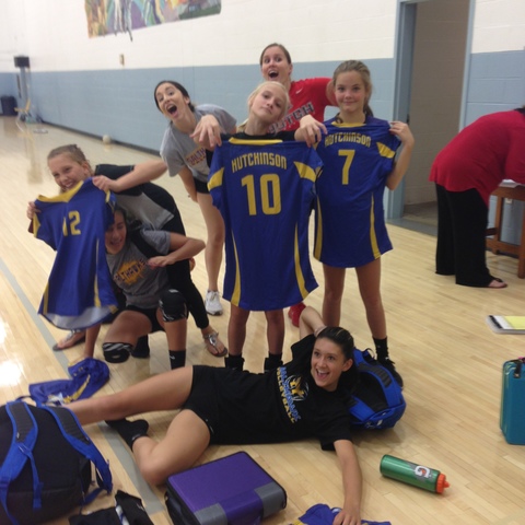 Made the 7th grade volleyball team.