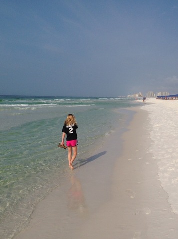Went to Destin, Florida.