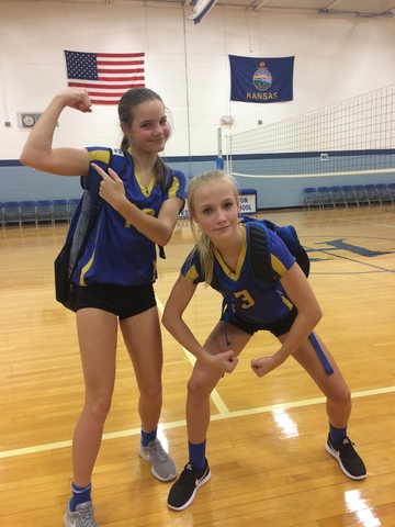 Made the 8th grade volleyball team.