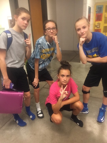 Made the 8th grade basketball team.